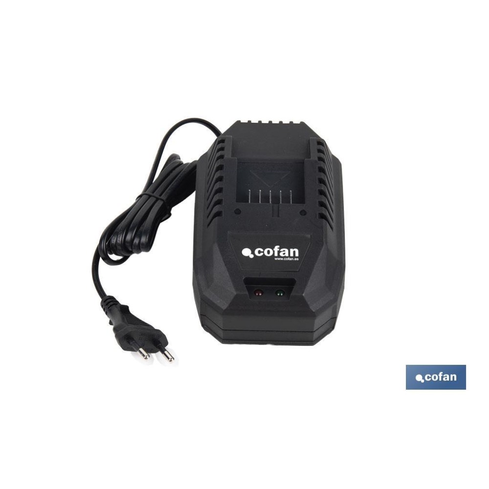 CARGADOR DE BATERÍAS CARGA RÁPIDA 20 V - 4,5 A