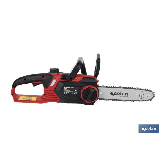 CONJUNTO MOTOSIERRA A BATERÍA 20 V + BATERÍA ADICIONAL 20 V 4.0 Ah