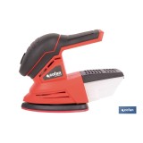 LIJADORA MOUSE A BATERÍA Li-ion 20 V 11000 RPM SIN CARGADOR NI BATERÍA