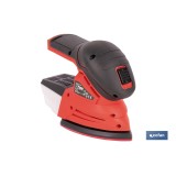 LIJADORA MOUSE A BATERÍA Li-ion 20 V 11000 RPM SIN CARGADOR NI BATERÍA