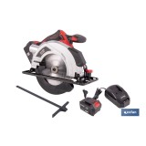 SIERRA CIRCULAR A BATERÍA Li-ion 20 V Ø185 MM
