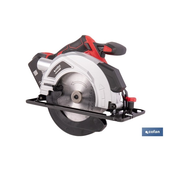 SIERRA CIRCULAR A BATERÍA Li-ion 20 V Ø185 MM