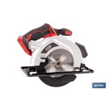 SIERRA CIRCULAR A BATERÍA Li-ion 20 V Ø185 MM SIN CARGADOR NI BATERÍA