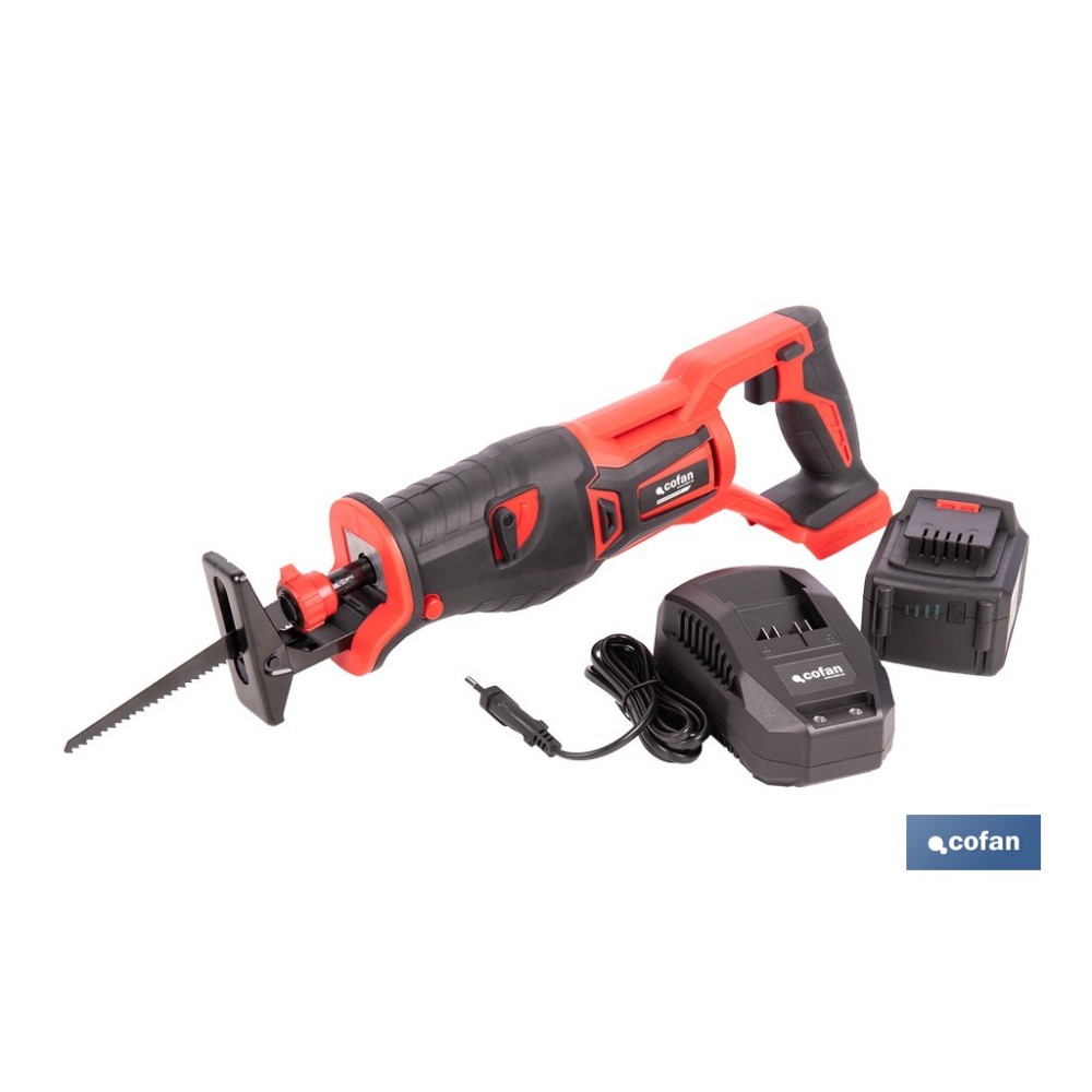 SIERRA DE SABLE A BATERÍA LI-ION 20 V 26 MM 3000 RPM