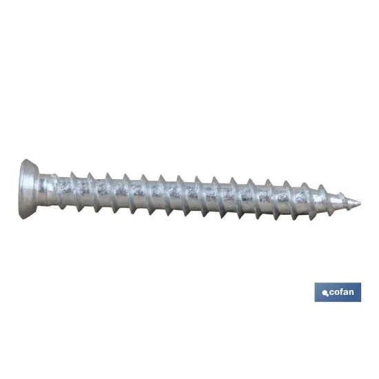 TORNILLO HORMIGÓN PLANA TORX 7,5X90