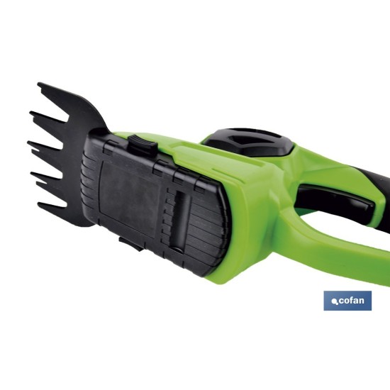 KIT CORTASETOS DE MANO EXTENSIÓN Y RUEDAS A BATERIA LI-ION 18V 1200 RPM