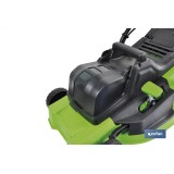 CORTACÉSPED ELÉCTRICO CON RUEDAS 36V 3200 RPM 5 POSICIONES DE CORTE