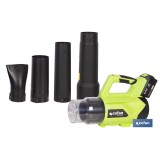 SOPLADORA ELÉCTRICA A BATERÍA LI-ION 20 V 22.500 RPM SIN CARGADOR NI BATERÍA