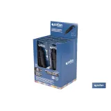EXPOSITOR DE CÚTER ANTIDESLIZANTE HEAVY DUTY 25 MM 12 UDS.