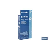EXPOSITOR CAJA 30 UNDS. GUANTES NITRILO T-S