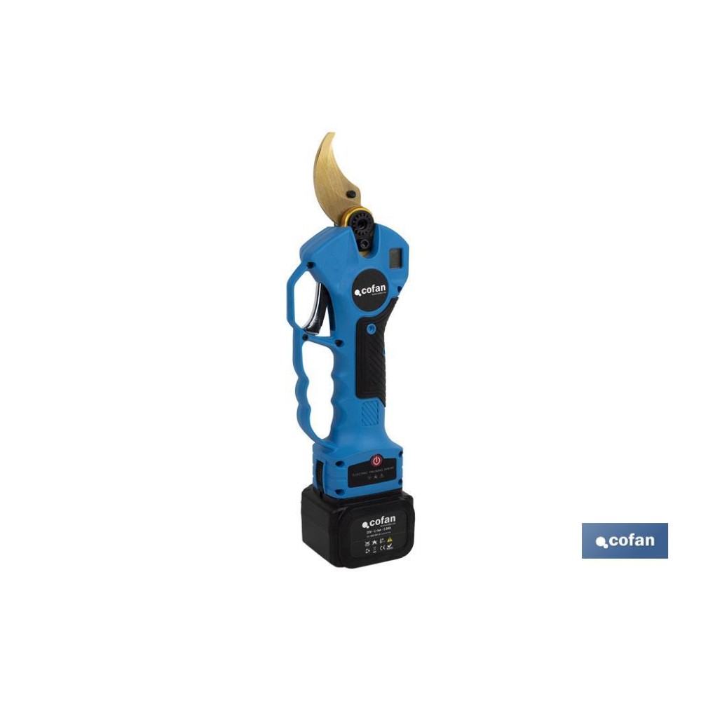 CONJUNTO TIJERAS DE PODAR A BATERÍA + PÉRTIGA EXTENSIBLE 190 CM