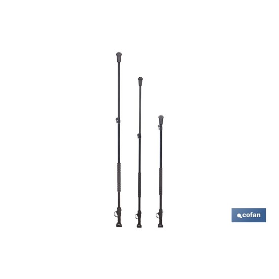 PÉRTIGA EXTENSIBLE TIJERAS DE PODAR ELÉCTRICAS 140 - 207 CM