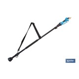 CONJUNTO TIJERAS DE PODAR A BATERÍA + PÉRTIGA EXTENSIBLE 140 - 207 CM