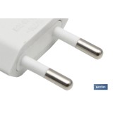 CLAVIJA BIPOLAR BLANCO (10A-250V)