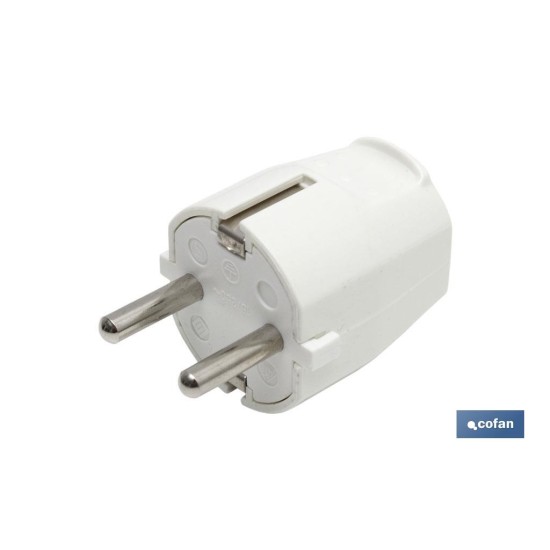 CLAVIJA BIPOLAR BLANCA (16A-250V)