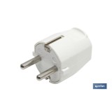 CLAVIJA BIPOLAR BLANCA (16A-250V)