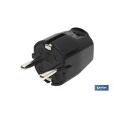 CLAVIJA BIPOLAR NEGRO (16A-250V)