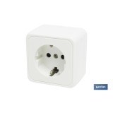 BASE CUADRADA SUPERFICIE +T.T.(16A-250V)
