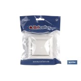 INTERRUPTOR-CONMUTADOR  EMPOTRAR MODELO PACIFIC (BL)
