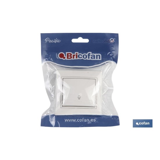 PULSADOR EMPOTRAR MODELO PACIFIC BLANCO 10A