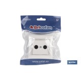 TOMA TV/RADIO EMPOTRAR BLANCO MODELO PACIFIC