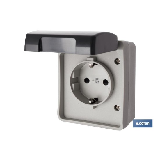 BASE ENCHUFE ESTANCO IP44