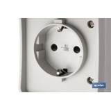 BASE ENCHUFE ESTANCO IP44
