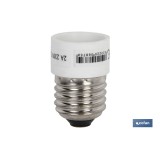 PORTALAMPARAS ADAPTADOR E27 - E14
