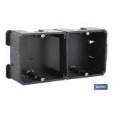 CAJA EMPOTRAR MECANISMOS UNIVERSAL 67X77X42 5 ENTRADAS TUBO Venta unitaria