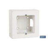 ZÓCALO SUPERFICIE 253X96X43 PARA 3 ELEMENTO. BLANCO