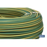 ROLLO CABLE H07V-K 1X1,5MM2 AMAR/VERDE (100M)