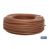 ROLLO CABLE H07V-K 1X2,5MM2 MARRÓN (100M)
