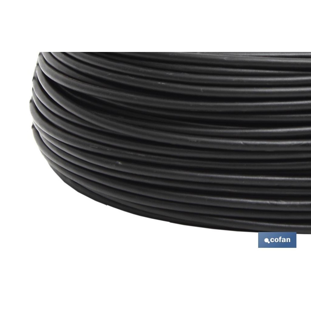 ROLLO CABLE H07V-K 1X2,5MM2 NEGRO (100M)