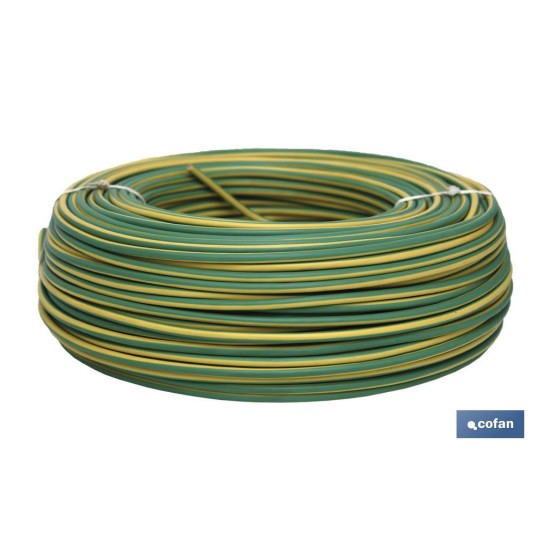 ROLLO CABLE H07V-K 1X2,5MM2 AMAR/VER (100M)