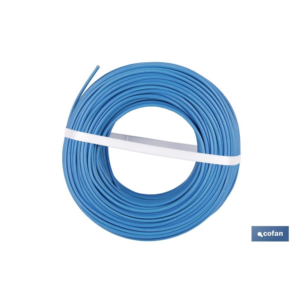 ROLLO CABLE H07V-K 1X4MM2 AZUL (100 M)