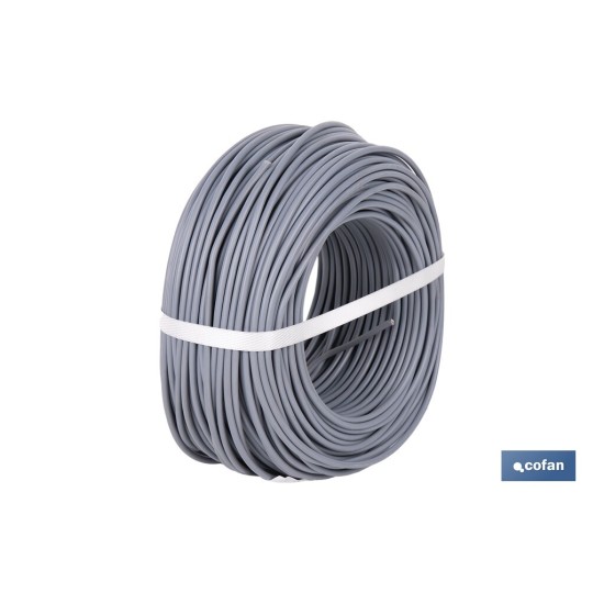 ROLLO CABLE H07V-K 1X4MM2 GRIS (100 M)