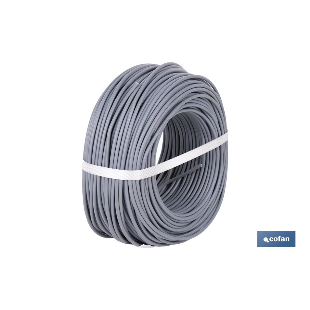 ROLLO CABLE H07V-K 1X4MM2 GRIS (100 M)