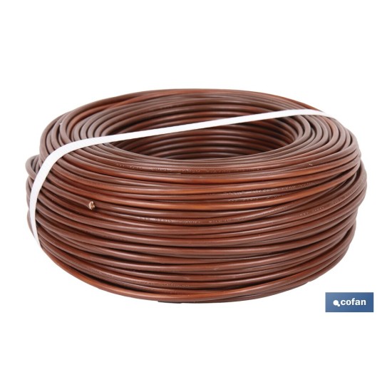 ROLLO CABLE H07V-K 1X4MM2 MARRÓN (100 M)