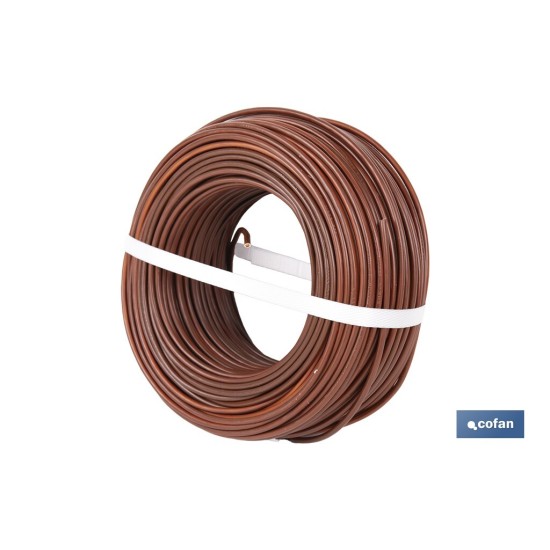 ROLLO CABLE H07V-K 1X4MM2 MARRÓN (100 M)