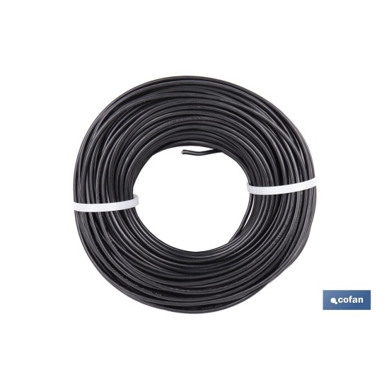 ROLLO CABLE H07V-K 1X4MM2 NEGRO (100 M)