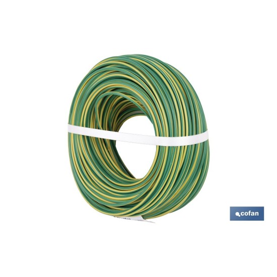 ROLLO CABLE H07V-K 1X4MM2 AMAR/VERDE (100 M)