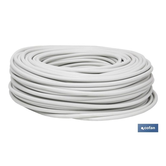 ROLLO 100M MANGUERA BLANCO H05VV-F (3X1,5MM)