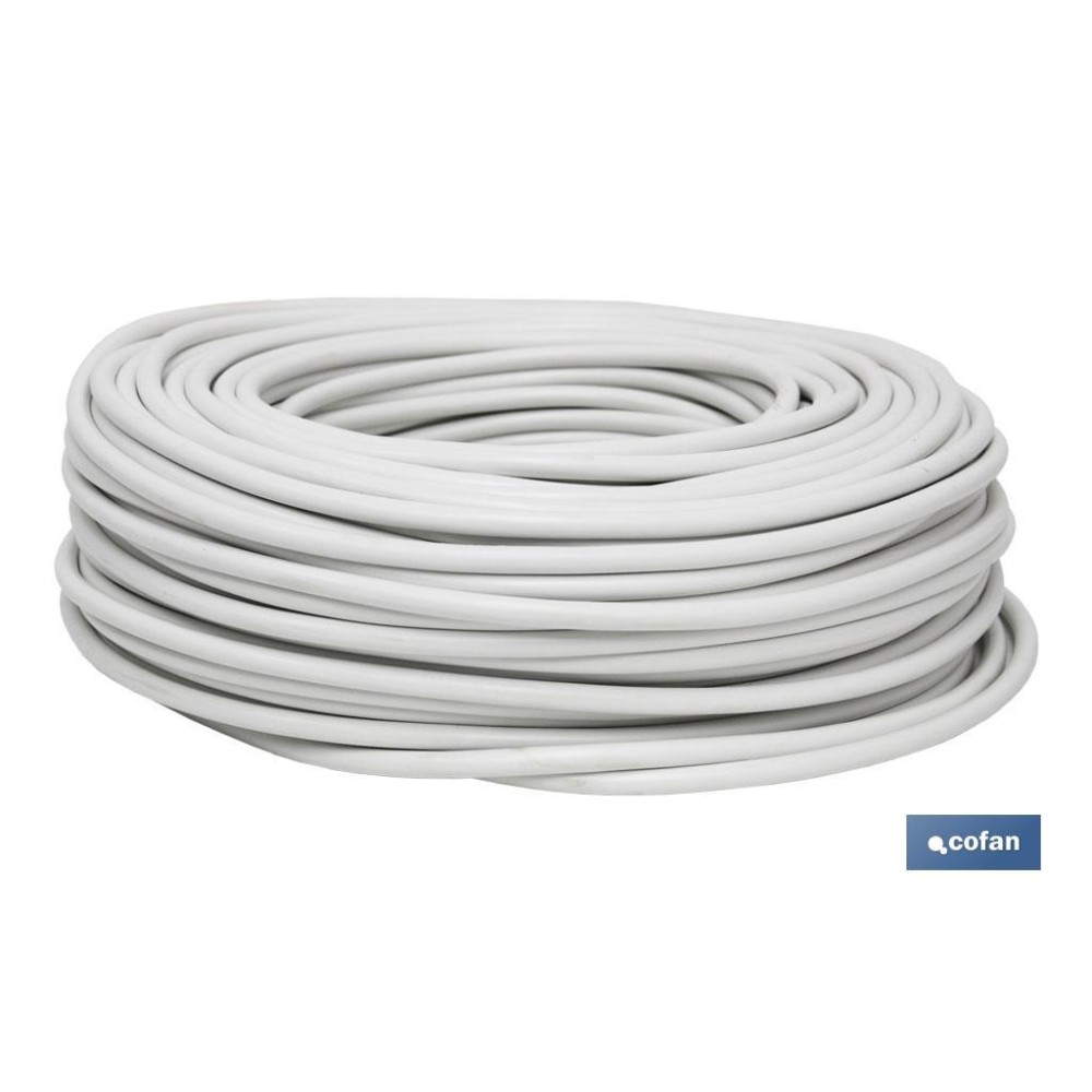 ROLLO 100M MANGUERA BLANCO H05VV-F (3X1,5MM)