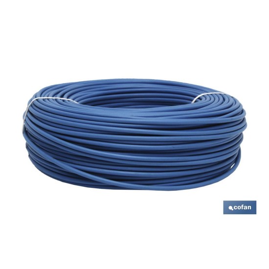 ROLLO CABLE H07V-K 1X6MM2 AZUL (100M)