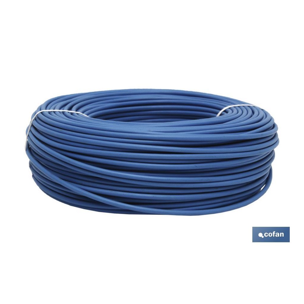 ROLLO CABLE H07V-K 1X6MM2 AZUL (100M)
