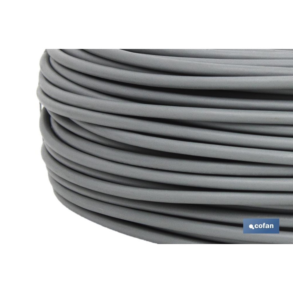 ROLLO CABLE H07V-K 1X6MM2 GRIS (100M)