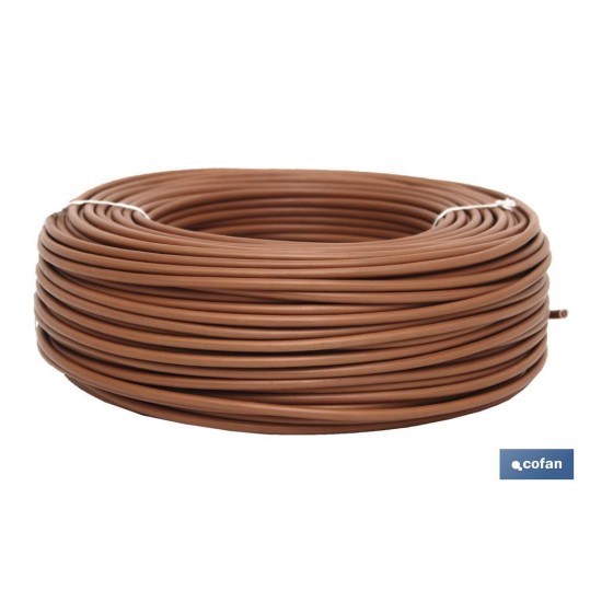 ROLLO CABLE H07V-K 1X6MM2 MARRÓN (100M)