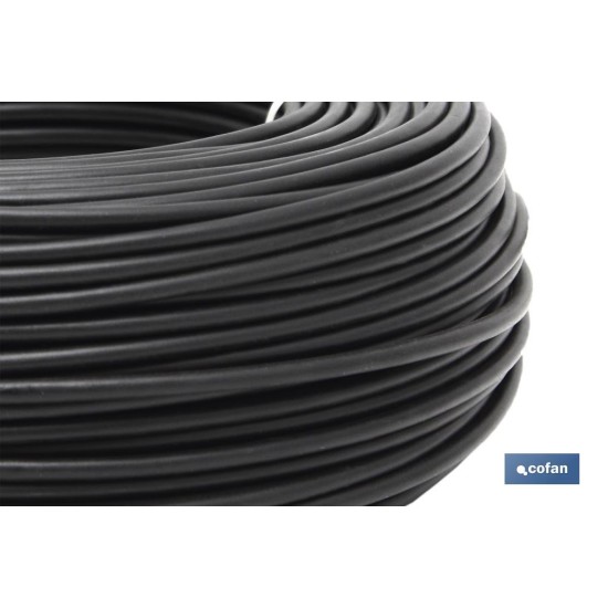 ROLLO CABLE H07V-K 1X6MM2 NEGRO (100M)