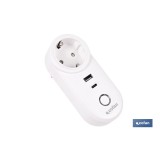 ENCHUFE INTELIGENTE CON PUERTO USB Y TIPO C