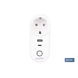 ENCHUFE INTELIGENTE CON PUERTO USB Y TIPO C